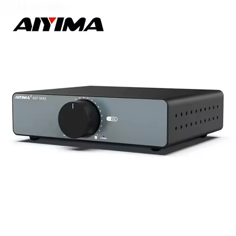 AIYIMA A07 MAX TPA3255 Audio Power Amplifier 2.0 Stereo Amplify 300Wx2 PBTL Mono Sound Amplifier 600