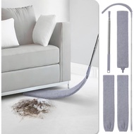 Retractable Dust Cleaner, Flat Duster Extendable Up and Two Microfiber Covers, Retractable Dust Clea
