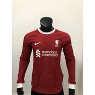 2023/2024 Game Season Liverpool Home Long Sleeve Outdoor Sports Jersey