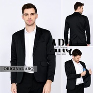HITAM Plain BLACK BLAZER JAS FUL BLACK BLAZER JAS SLIMFIT BLAZER JAS PREMIUM BLACK JAS