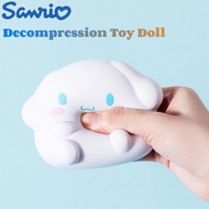 Sanrio Cute Pinch Music Toy Hello Kitty Kulomi Cinnamonroll Pochacco Children's Toys Decompression Squishy Toy