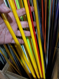 fiber rangka layangan dan joran pancing kaku lentur 100 cm150 cm