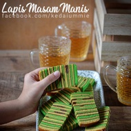 Kek Lapis Sarawak - Lapis Masam Manis