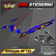 Sticker Striping Variasi Suzuki Shogun SP 125 Robot - Stiker Striping Motor Shogun SP 125. KS.11