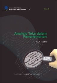 Text Analysis Book In Translation by Dr. Karnedi, M.A