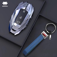 Car Remote Fob Key Case Cover Bag For Hyundai N Performance i30 Kona Veloster Palisade Grandeur Elan