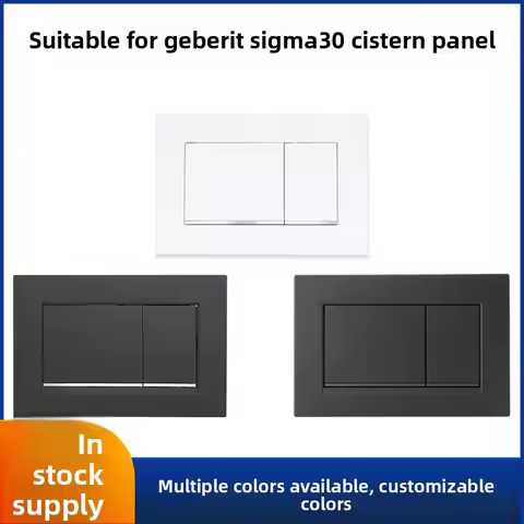 Adapted To Geberit SIGMA30 Hidden Water Tank Panel Wall Flush Toilet Accessories Button Switch