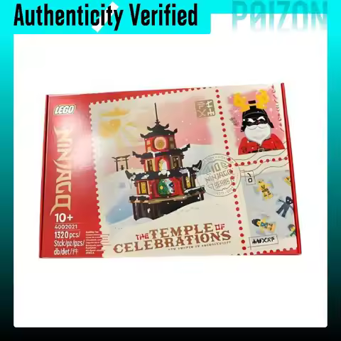 LEGO Ninjago Temple Building Blocks 1001 2000pcs 4002021