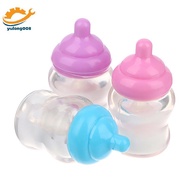 [MR] 3PCS Dollhouse Baby Bottle Accessories Play House Toys Furniture Doll House Miniature Accessori