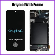 100 Super AMOLED Original 6.7" Dsiplay For Suitable for samsung Galaxy A71 LCD Touch Screen A715 A71