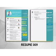 Template Resume Mudah Edit
