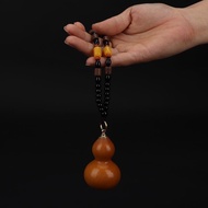 Natural Small Gourd Pendant Hand Twist Play Gourd Snuff Bottle Pendant Craft Gourd Pendant