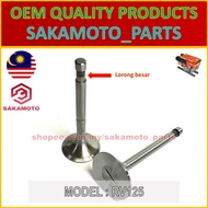 Kubota Vikyno Rv125 Valve  Rk125 ER900 E9 SET INLET & EXHAUST and Valve key