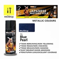 73# BLUE PEARL~SAMURAI SPRAY PAINT METALLIC COLOURS