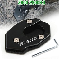 For KAWASAKI Z900 Z900RS Motorcycle Kickstand Extension Foot Side Stand Enlarger Plate Pad