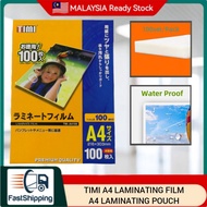 TIMI A4 LAMINATING FILM | A4 LAMINATING POUCH *PREMIUM QUALITY