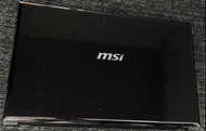 Notebook MSI 手提電腦 AMD E-350 8GB RAM 128GB SSD 15'