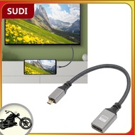sudi Pssopp 4K HD Multimedia Interface Cable  Slim Design 60Hz 18Gbps Transmission Male to Female fo