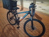 26吋外賣單車 又一架交收 全套包含后箱43L，后架，前籃，加厚大坐位，手機架。  (24吋同價) bbcwpbike foodpanda bike