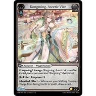 (EN-008C) Grand Archive TCG – Kongming Ascetic Vice Game Card