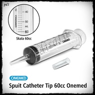 Feeding Syringe 50-60 cc Spuit 50-60 cc Suntikan 50-60 ml Lubang Tengah Refill Tinta Refill Parfum