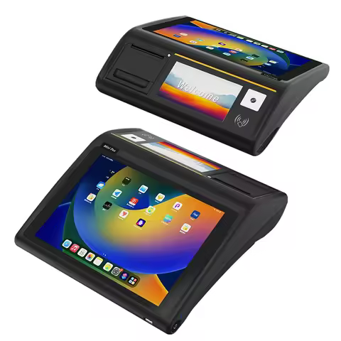 D3-Mini Smart Desktop Terminal Compact Android POS Cash Register with Barcode Scanner Thermal Printe