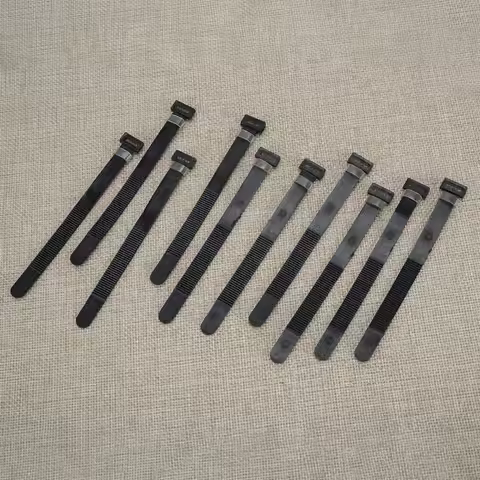 10Pcs Black Universal Motorcycle Wire Harness Zip Tie 32161-404-000 09407-12402 92072-030 Fixing Wir