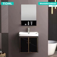 Wastafel Kabinet Modern Minimalis Cermin Kamar Mandi TIDAL TD050