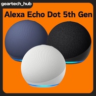 【⚡️Fast Dispatch】Amazon Alexa Echo Dot 5th Gen Smart Speaker Built‑in Alexa Voice Assistant Bluetoot