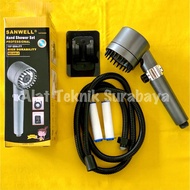 SANWELL HAND SHOWER SET 1919492 HEAD PACKAGE + HAND HOSE 1.5 1.5 M METER LENGTH BATHROOM FREE REFILL