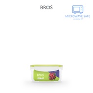 BROS Seal-In Square/Rectangular Transparent Plastic Food Storage Container