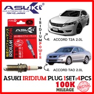 ASUKI Japan Spark Plug Iridium Accord g8 g9 tao t2a 2.0L