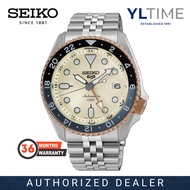 Seiko 5 Sports SSK046K1 Asia Pacific Exclusive Limited Edition Champagne Dial GMT SKX Series Automat