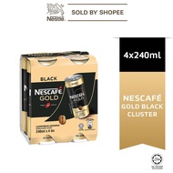 NESCAFE Gold Black (4x240ml)