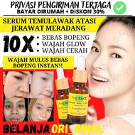 Glowing FACE SERUM - Acne Scar Remover - THE FACE SERUM TEMULAWAK BPOM - TEMULAWAK SERUM THE FACE BPOM