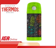 Thermos FUNtainer Stainless Steel Water Bottle w/ Straw ( 355ml )
