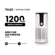TYLEX XF22 Portable Mini Car Air Purifier With Digital LED Display Effective Air HEPA Filter