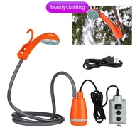 Beautylife| Portable Car Shower High Spray Head USB Charging for Outdoor Camping Car Washing Plant W