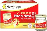 New Moon Superior Bird's Nest with Rock Sugar [Less Sugar] 75g (Pack of 6)