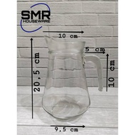 WATER JUG | PITCHER GLASS | JUICE PITCHER | Large GLASS PITCHER