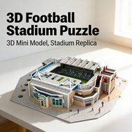 Stadium Stamford Trafford puzzle 3D model football Anfield Mini World Bridge