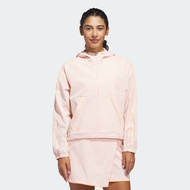 adidas Golf ULTIMATE365 SEERSUCKER QUARTER-ZIP JACKET Women Pink JX6667