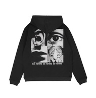 Hoodie Sweater Jumper Distro Band Metal Motif Aeshtetic Discharge Premium Quality Fleece Tebal 300gs