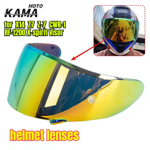 Helmet Visor for X-FOURTEEN Helmet Shield CRW-F Motorcycle Helmets Night Vision Visor Lens Case for 