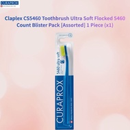 Claplex CS5460 Toothbrush Ultra Soft Flocked 5460 Count Blister Pack [Assorted] 1 Piece (x1) From Ja