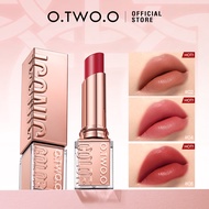 O.TWO.O Haute Lipstick Moisturizing 75% Essence Gincu Penjagaan Bibir 8 Warna