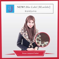 AJ BROWN LEOPARD BLUE LABEL TUDUNG BAWAL BIDANG 45