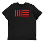 Red T-Shirt With Ableton Logo Pattern Vintage Anime Summer Graphic For Men