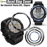 Case For Garmin Fenix 6x / 6xPro / 6X Sapphire SmartWatch Bezel Ring Styling Adhesive Anti Scratch M