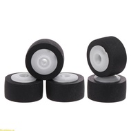 Doublebuy 5PCS  Tape Recorder Rubber Coated Roller Tape Recorder Rubber Pinch Roller Pressure Pulley
